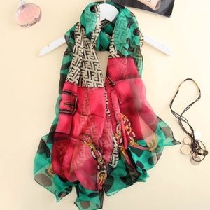 FENDI scarf.  Colorful😍